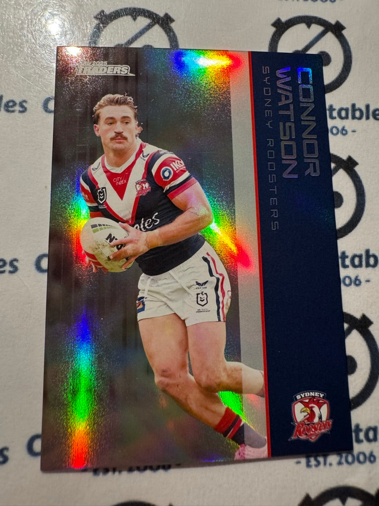 2025 NRL Traders Silver Parallel PS 134 CONNOR WATSON ROOSTERS