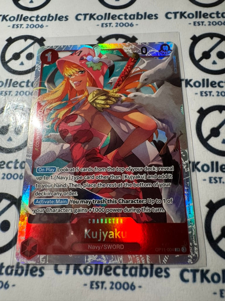 One Piece TCG Kujyaku SR OP11-004 A Fist of Divine speed NM/M