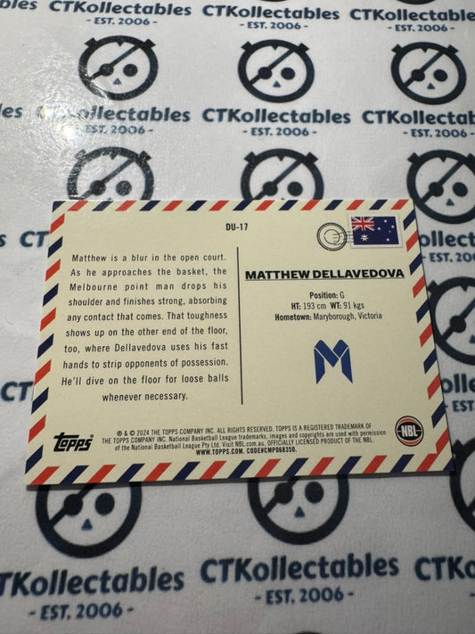 2023-24 Topps NBL Matthew Dellavedova Down Under #DU-17 United