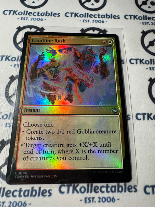 Magic The Gathering Tarkir Dragonstorm 0186 Frontline Rush U