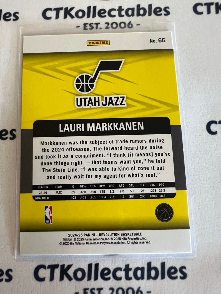 2024-25 NBA Panini Revolution Lauri Markkanen Utah Jazz
