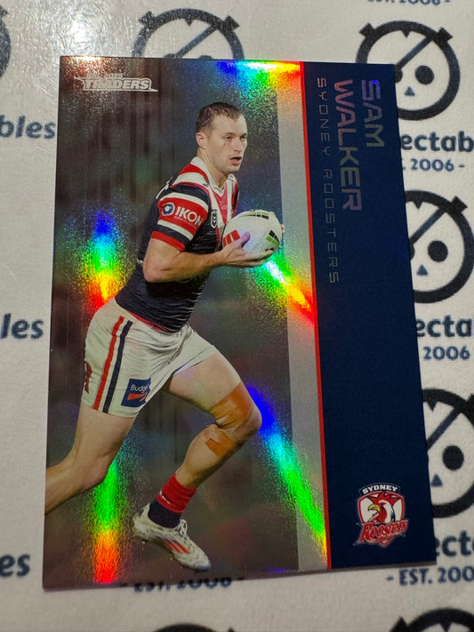 2025 NRL Traders Silver Parallel PS 133 SAM WALKER ROOSTERS