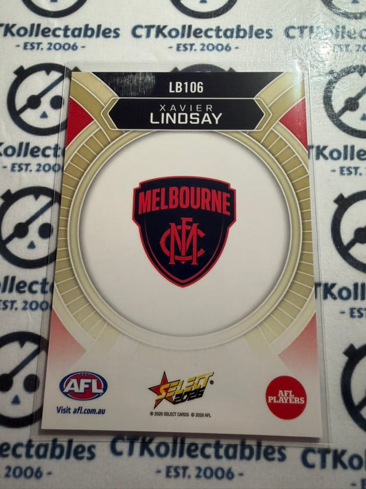 2026 Select AFL Footy Stars Luminous LB106 Xavier Lindsay Demons