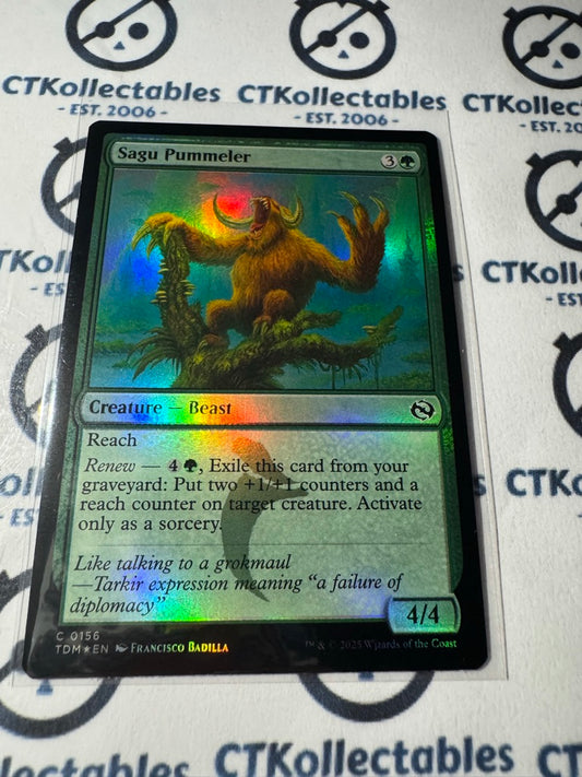 Magic The Gathering Tarkir Dragonstorm 0156 Sagu Pummeler C