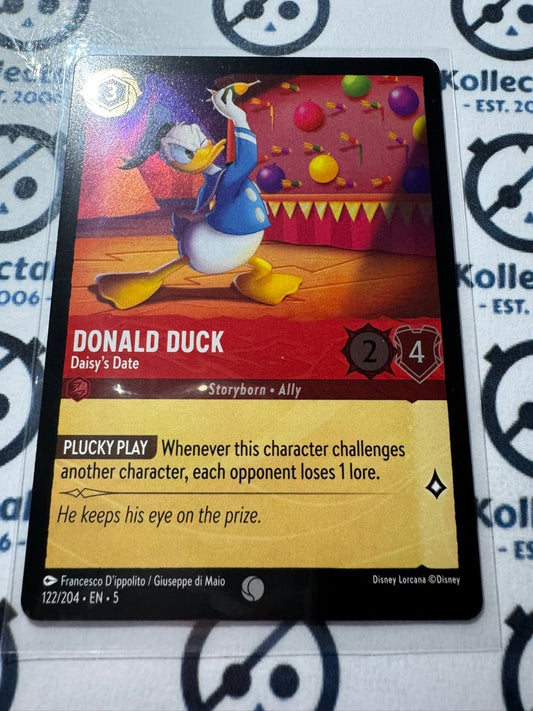 2024 Disney Lorcana Shimmering Skies COLD FOIL 122/204 Donald Duck -