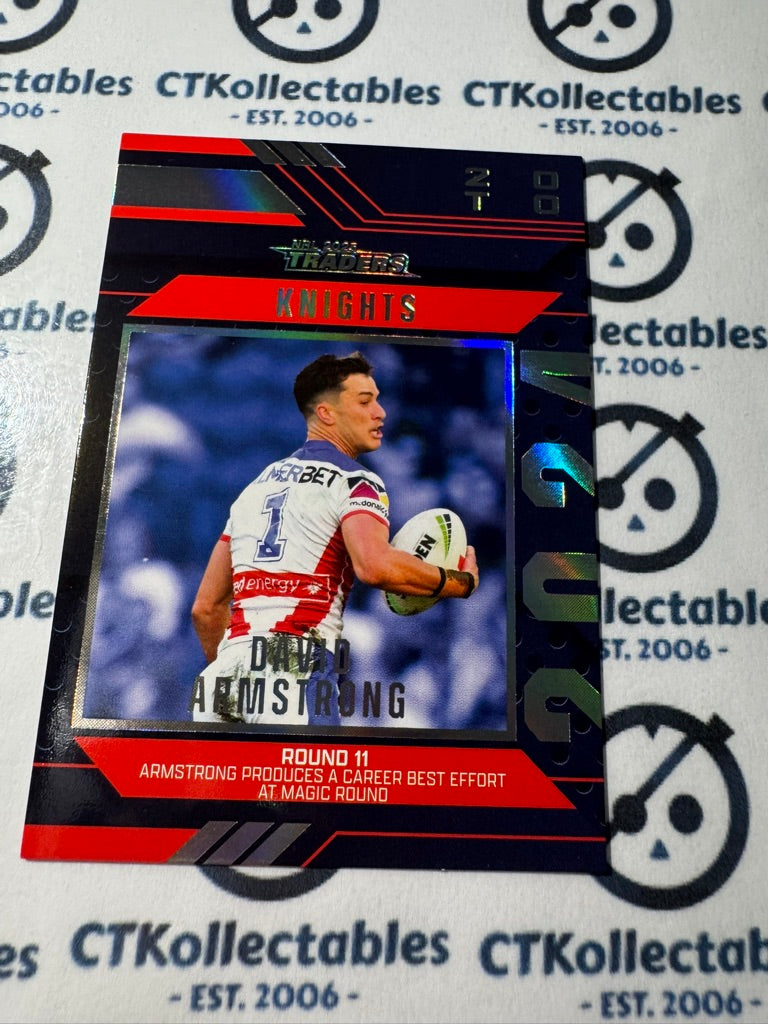 2025 NRL Traders Season To Remember SR 25 / 51 KNIGHTS DAVID ARMSTRONG