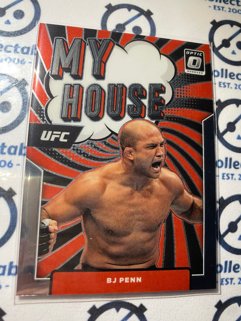 2022 UFC Panini Optic My House Bj Penn #17 Welterweight