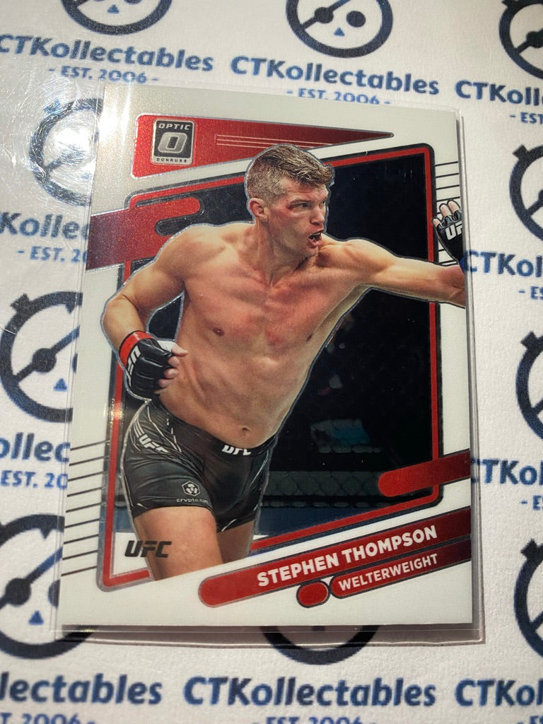 2022 UFC Panini Optic Base #69 Stephen Thompson - Welterweight