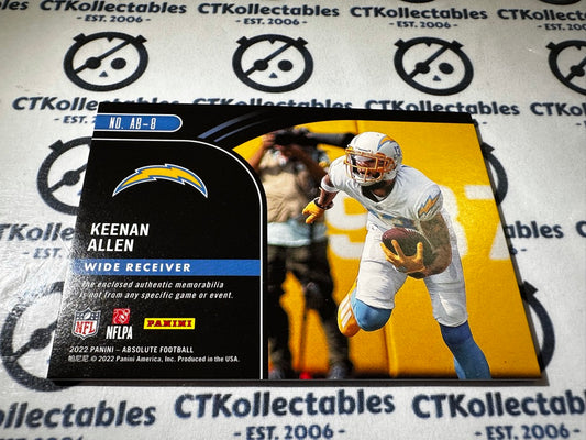 20122 NFL Panini Absolute Football Keenan Allen BURNERS Chargers