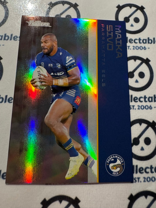 2025 NRL Traders Silver Parallel PS 099 MAIKA SIVO EELS