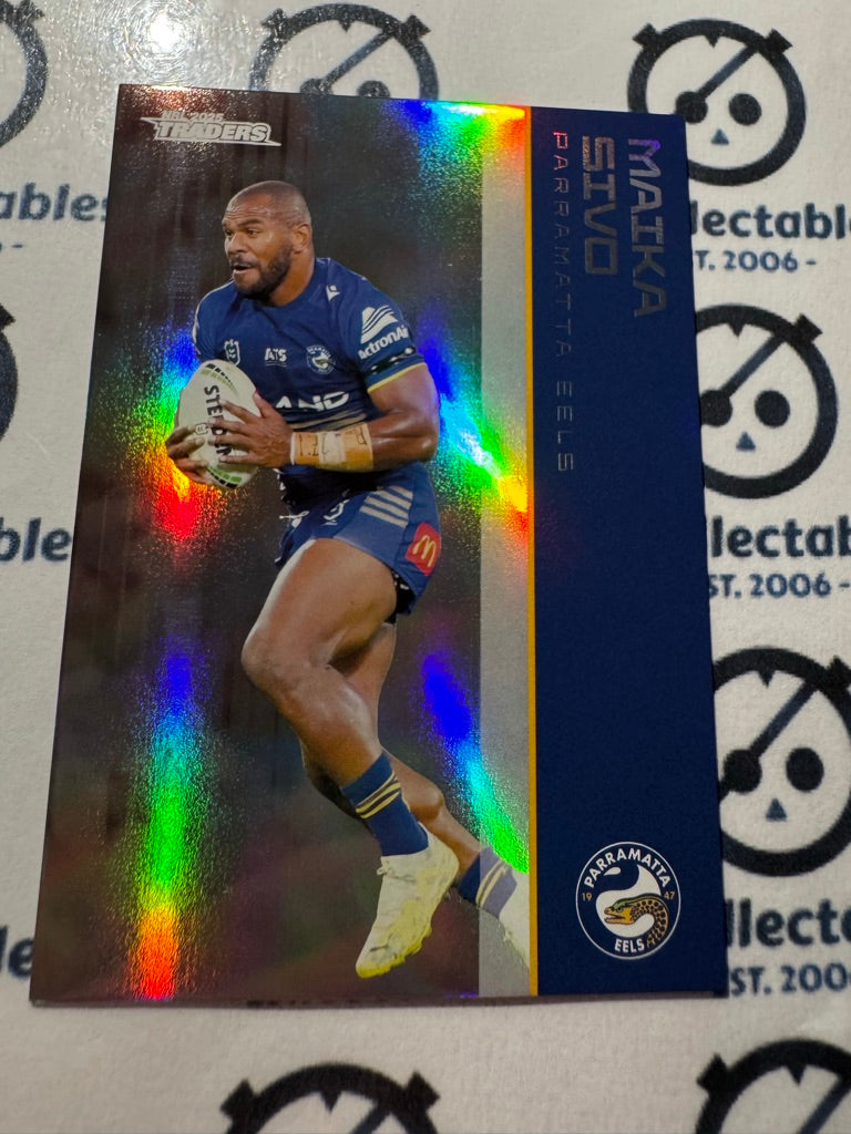 2025 NRL Traders Silver Parallel PS 099 MAIKA SIVO EELS