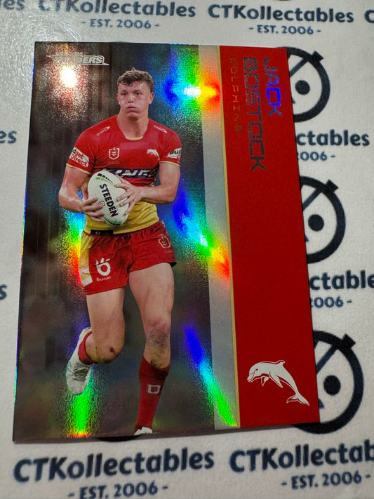 2025 NRL Traders Silver Parallel PS 038 JACK BOSTOCK DOLPHINS