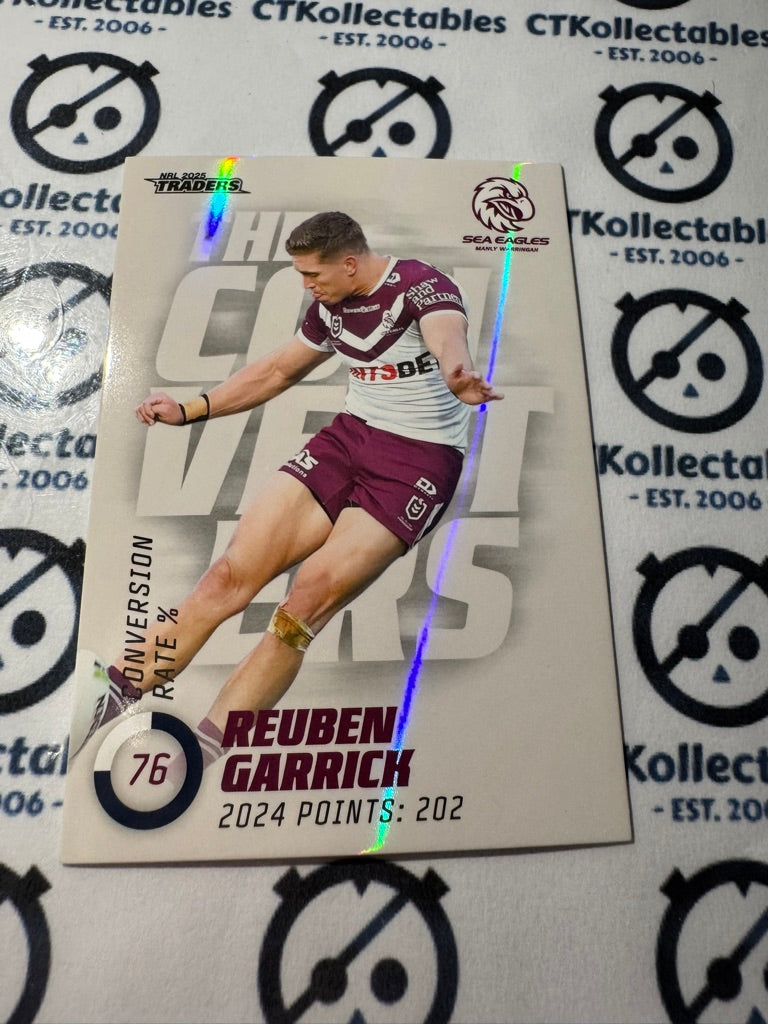 2025 NRL Traders The Converters TC 07 / 27 SEA EAGLES REUBEN GARRICK