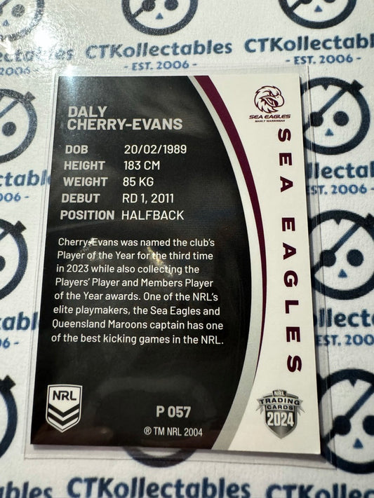 2024 NRL TLA Elite Pearl Silver - P057 Daly Cherry-Evans Manly