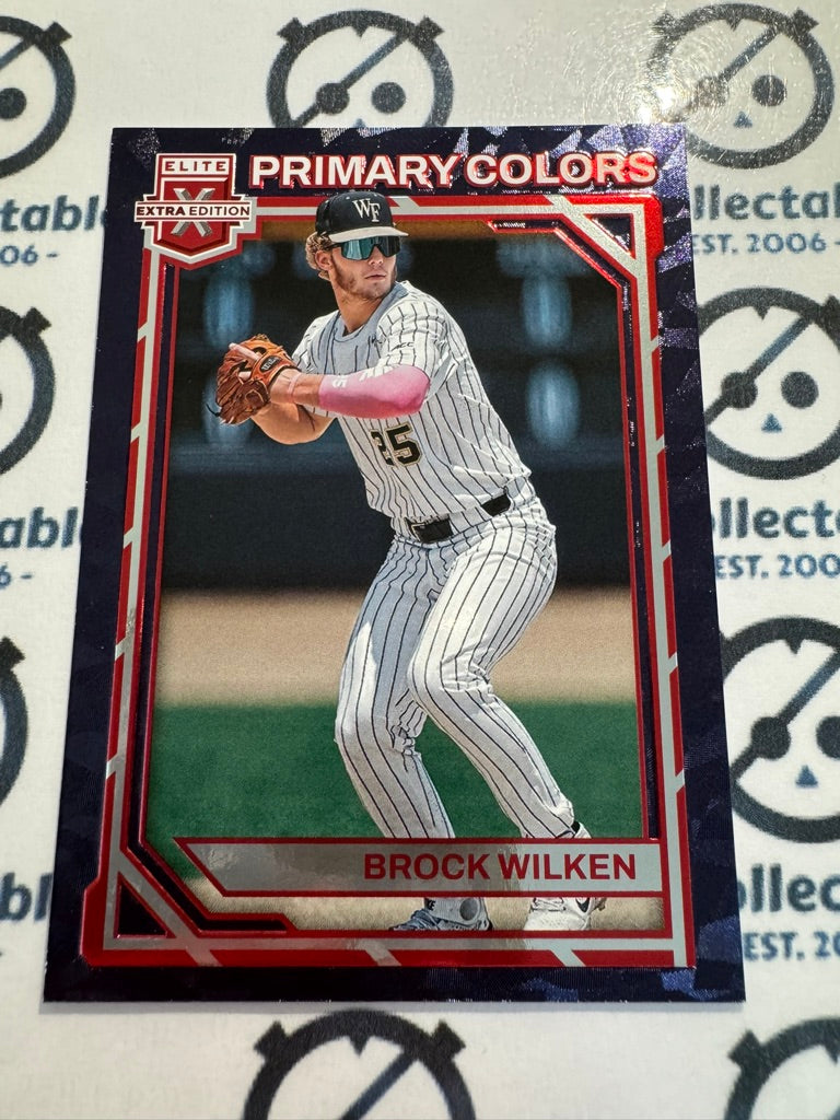 2023 Panini Baseball Elite Extra Brock Wilken Primary Colours #PC-4