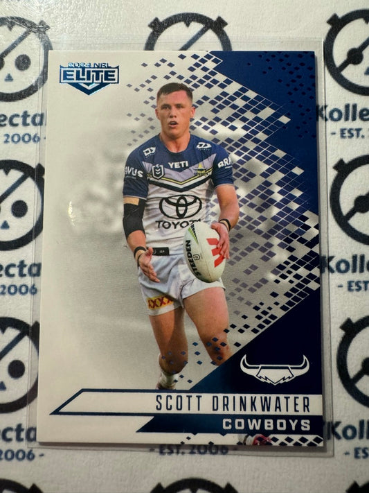 2024 NRL TLA Elite MOJO Sapphire -Scott Drinkwater #22/25 Cowboys
