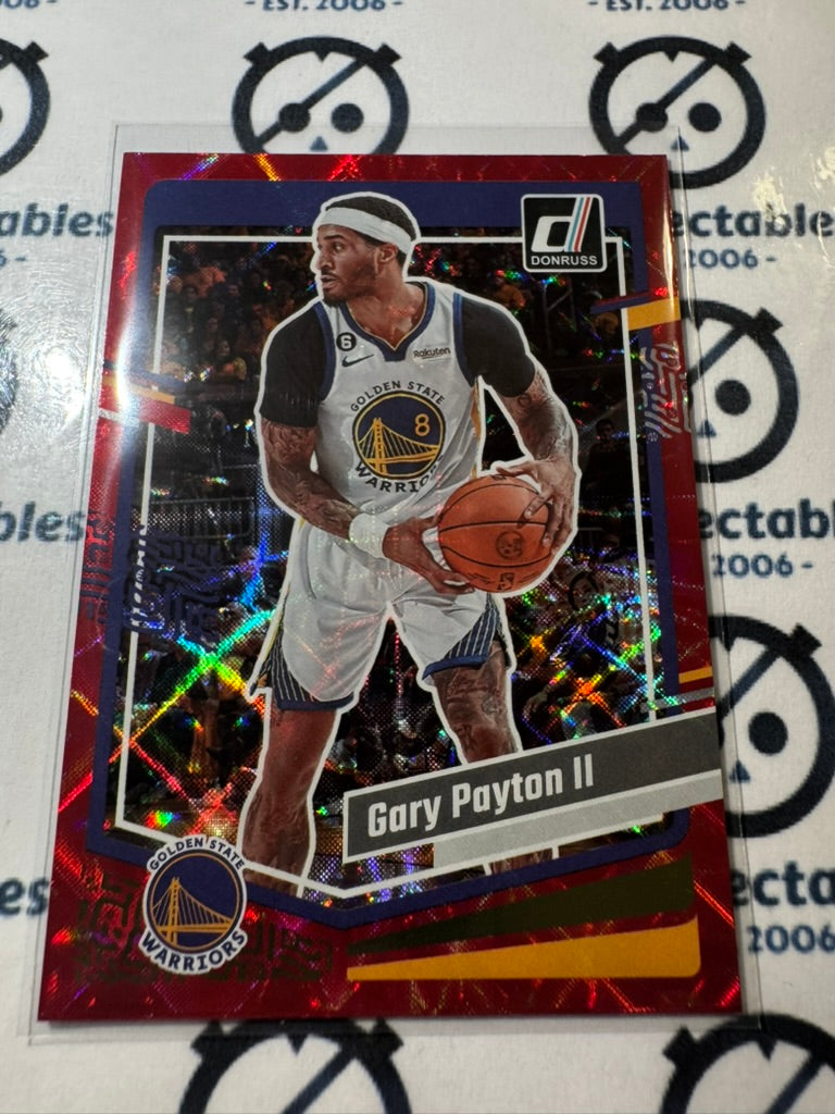 2023-24 NBA Panini Donruss Gary Payton II Red #192 Warriors