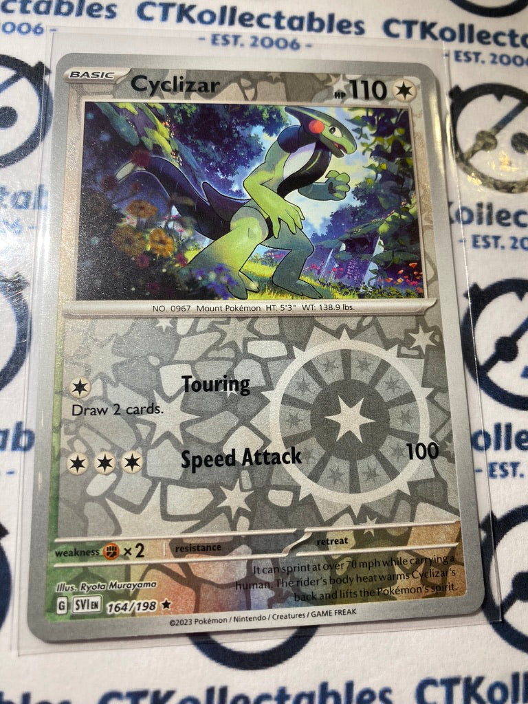 Cyclizar Reverse Holo #164/198 2023 Scarlet & Violet Pokémon TCG