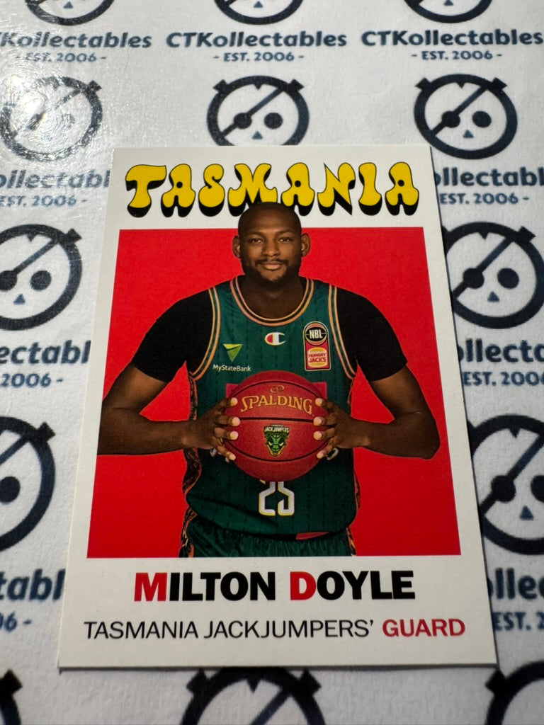 2023-24 Topps NBL Milton Doyle 1971 Topps Throwback #TB-8 Jackjumpers