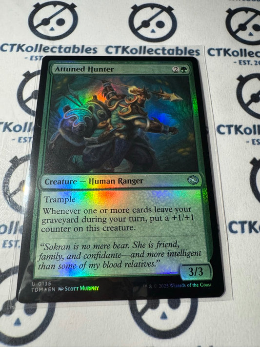 Magic The Gathering Tarkir Dragonstorm 0135 Attuned Hunter U