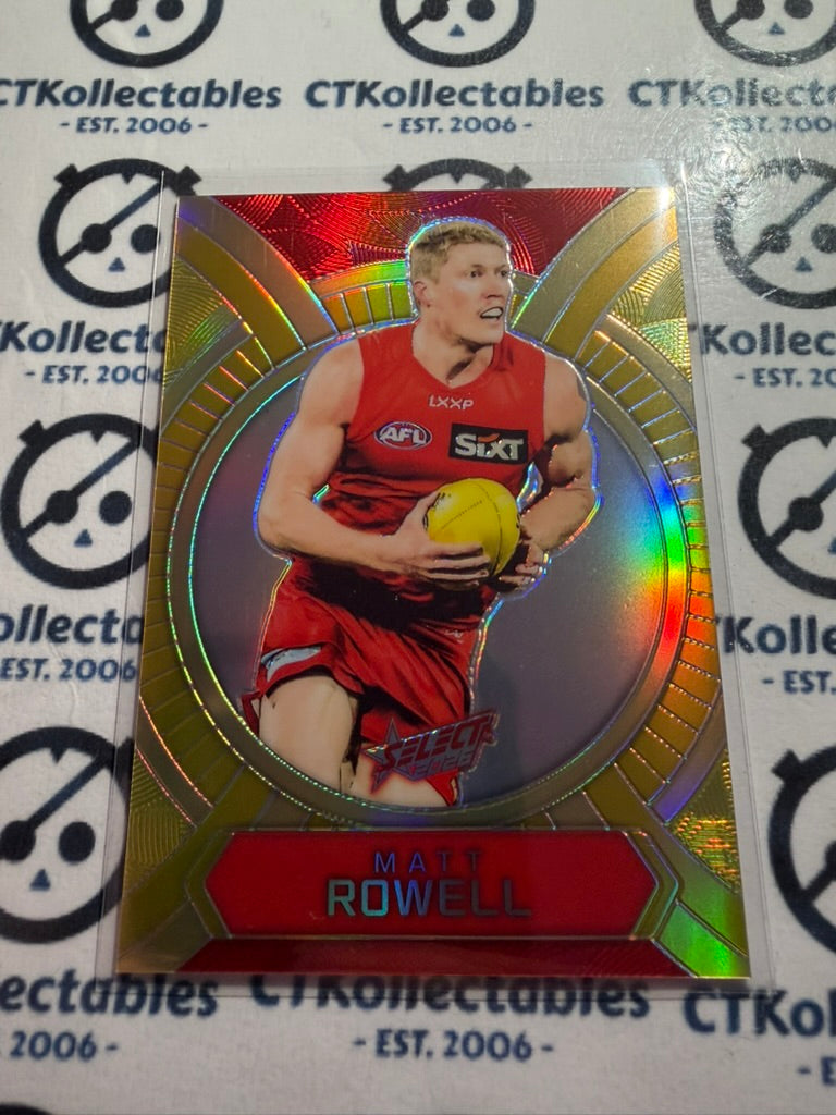 2026 Select AFL Footy Stars Luminous LB90 Matt Rowell Suns