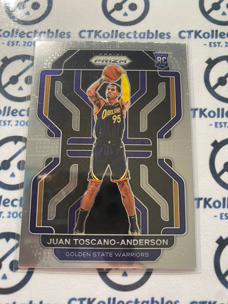 2021-22 NBA Prizm Juan Toscano-anderson Rookie Card #295 Warriors