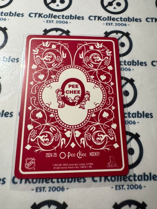 2024-25 O-Pee-Chee Hockey 5-HEARTS Nick Suzuki Montreal Canadiens