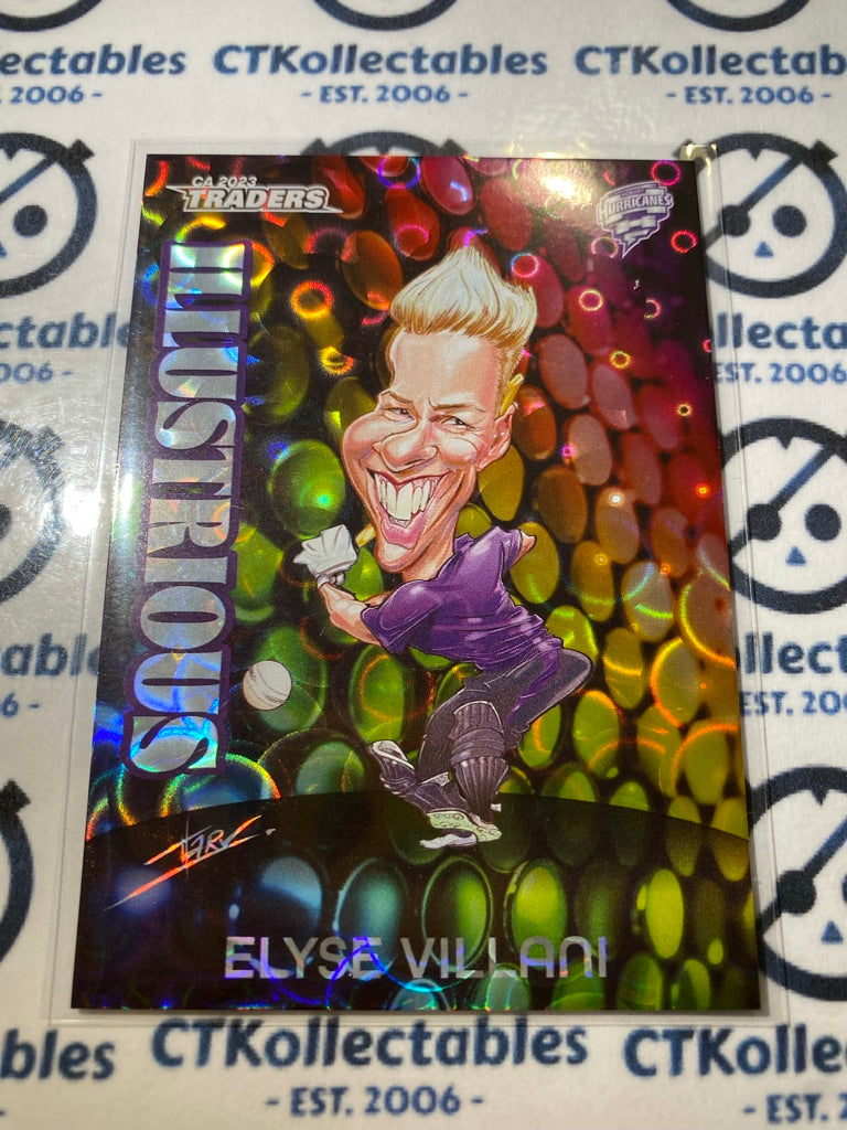 2023/24 TLA Cricket Luxe Traders Elyse Villani Illustrious #I03/09