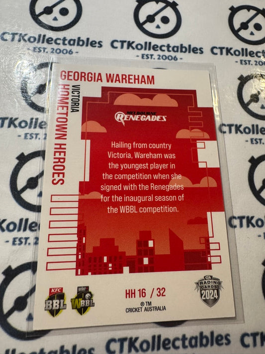 24/25 TLA Cricket Traders Georgia Wareham Hometown Heroes HH16/32