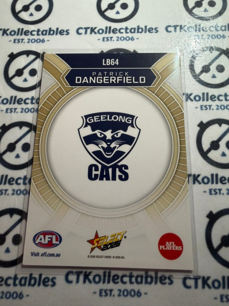 2026 Select AFL Footy Stars Luminous LB64 Patrick Dangerfield Cats