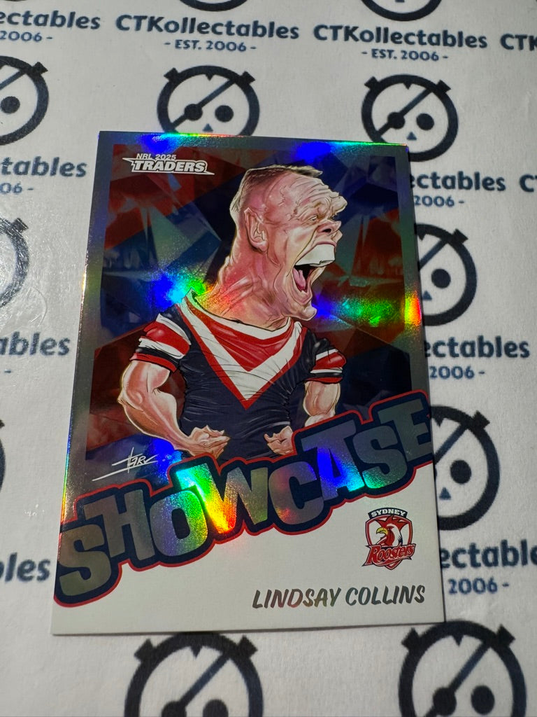 2025 NRL Traders Showcase S 16 / 18 ROOSTERS LINDSAY COLLINS