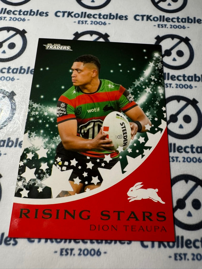2025 NRL Traders Rising Stars RS 39 / 51 RABBITOHS DION TEAUPA