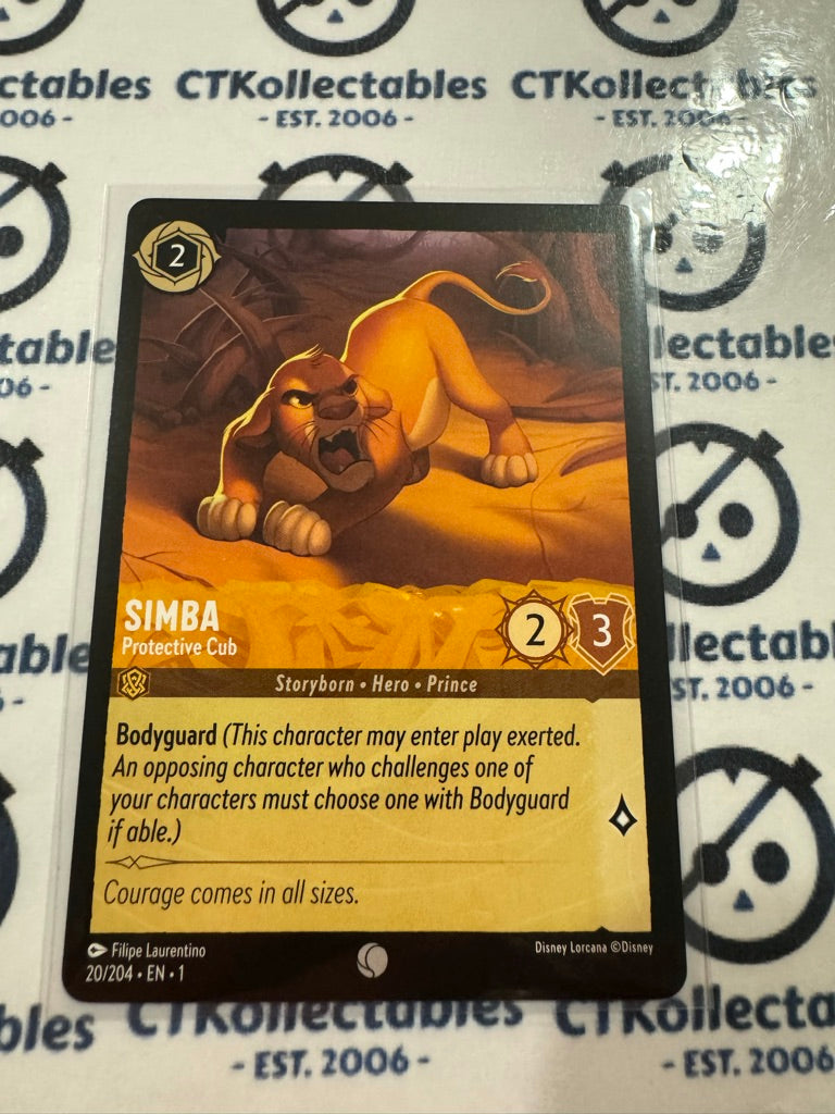2024 Disney Lorcana Non-Foil #19/204 Sebastian – The First Chapter Common