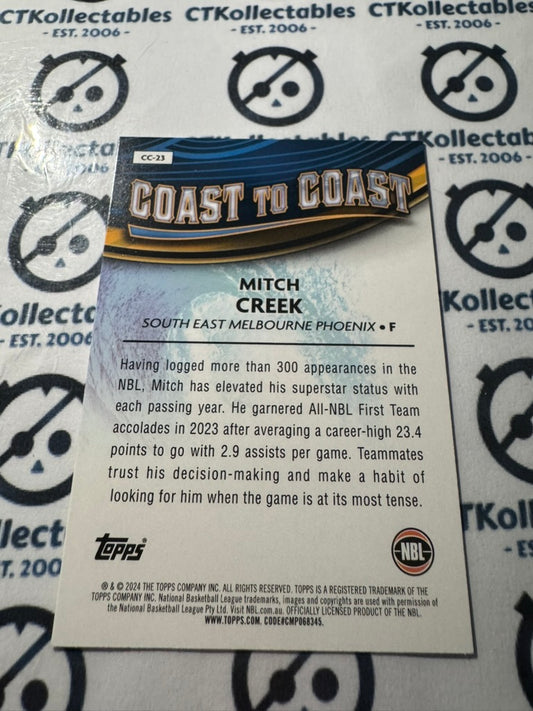 2023-24 Topps NBL Mitch Creek Coast to coast #CC-23 Phoenix