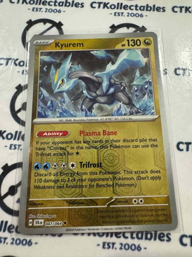 Kyurem Reverse Holo #047/064 2024 Shrouded Fable Pokemon TCG