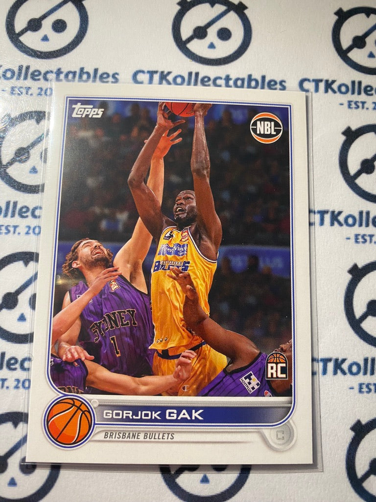 2022-23 Topps NBL Rookie Card - Gorjok Gak #17 RC