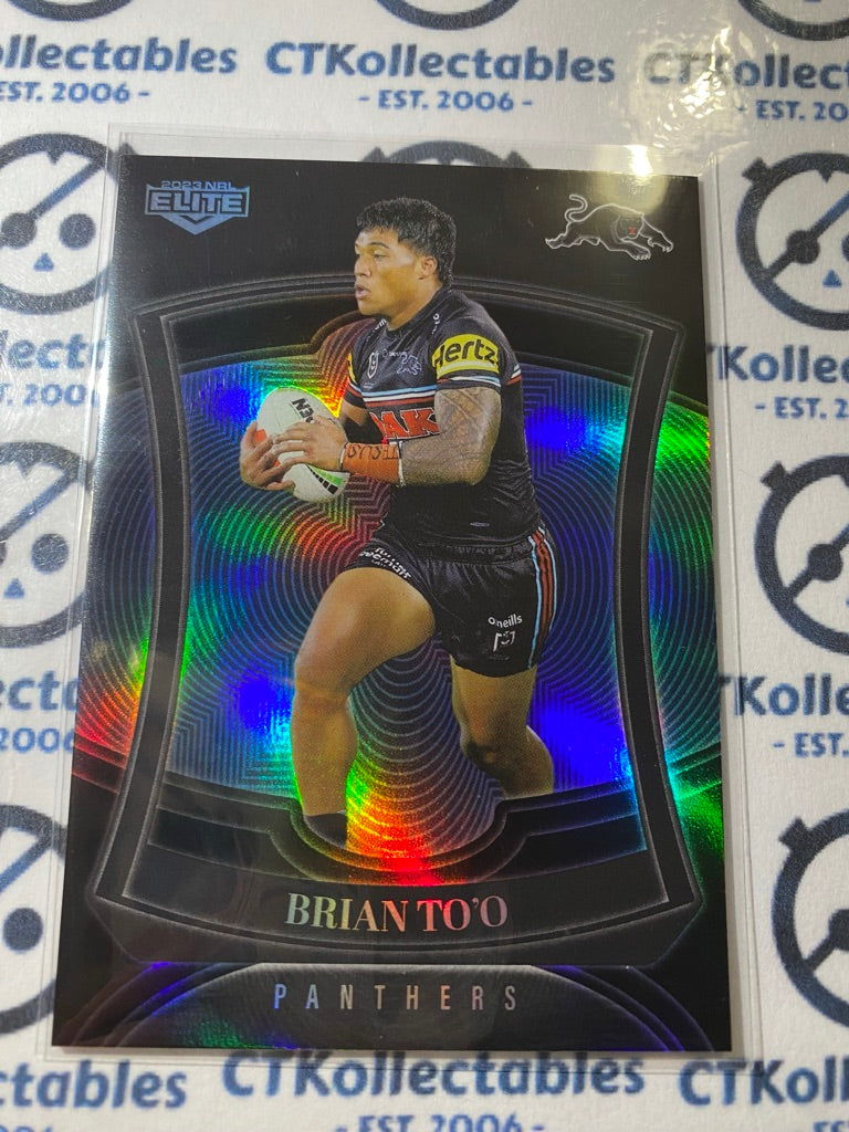 2023 NRL Elite Silver Parallel - Brian To'o P107