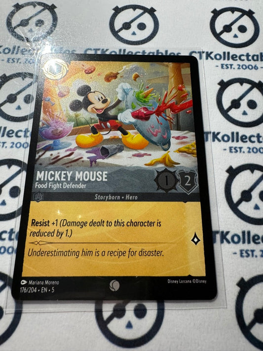 2024 Disney Lorcana Shimmering Skies COLD FOIL 176/204 Mickey Mouse