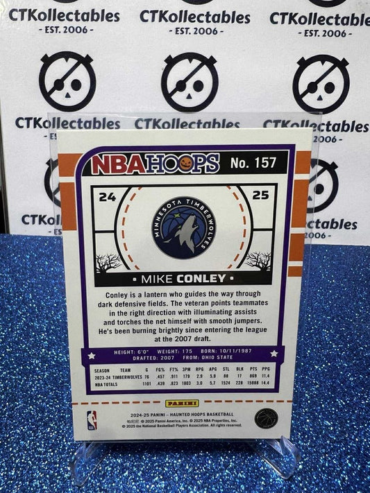 2024-25 Panini NBA HAUNTED HOOPS Slime Parallels #157 Mike Conley Minnesota