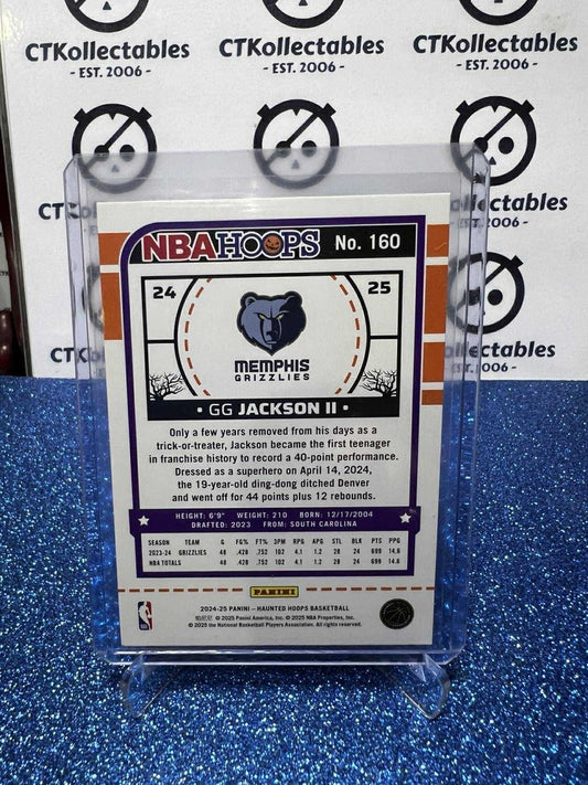 2024-25 Panini NBA HAUNTED HOOPS Halloween Webb Foil #160 GG Jackson II Memphis