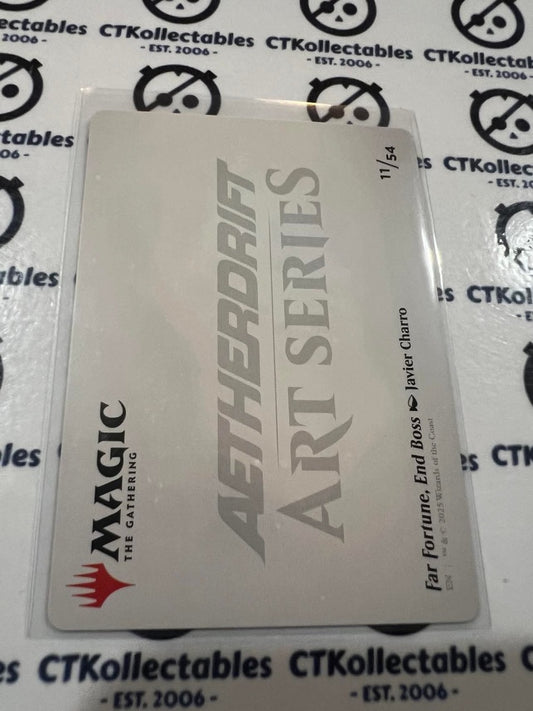 2025 Magic The Gathering AETHERDRIFT  Far Fortune, End Boss #11/54
