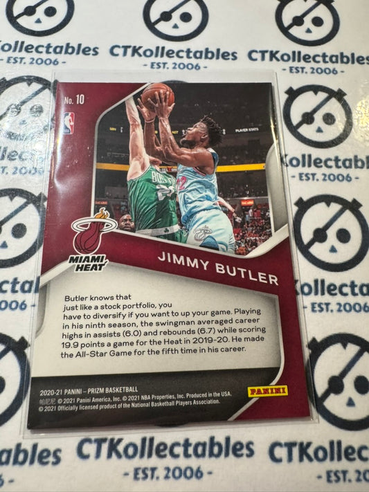 2020-21 NBA Panini Prizm Jimmy Butler Dominance #10 Heat