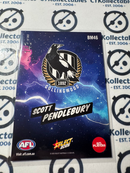 2025 AFL Footy Stars Scott Pendlebury BOOM! #BM23 #143/360 Magpies