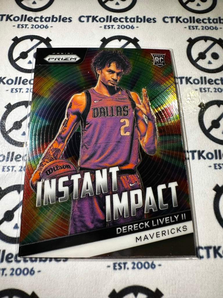 2023-24 NBA Panini PRIZM Dereck Lively II #14 RC Mavericks