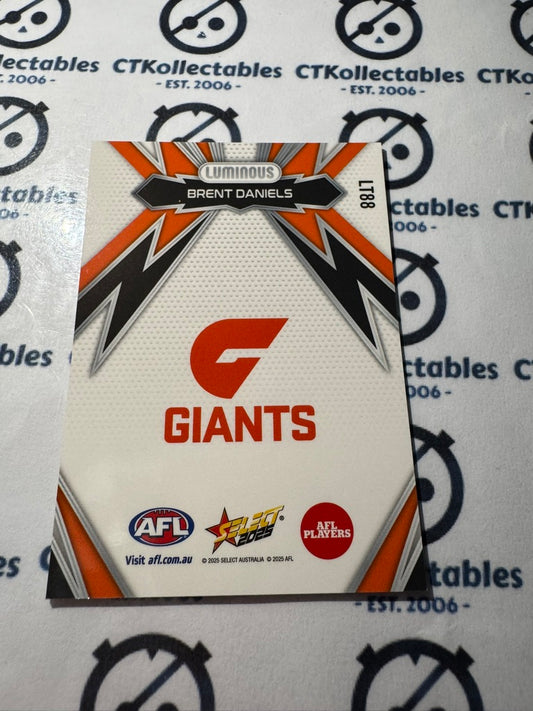2025 AFL Footy Stars Thunderbolt LT88 Brent Daniels Giants