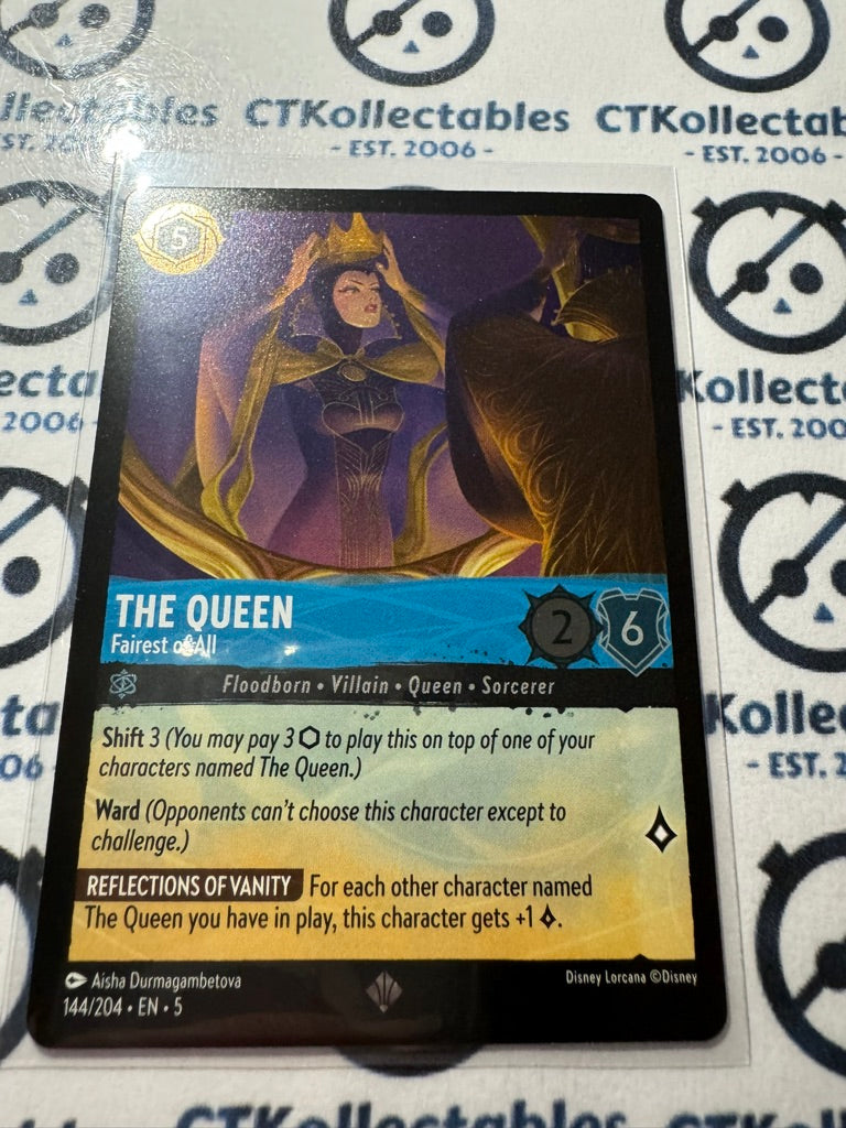 2024 Disney Lorcana Shimmering Skies COLD FOIL 144/204 The Queen