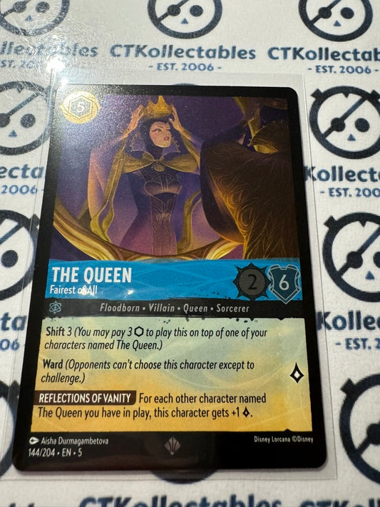 2024 Disney Lorcana Shimmering Skies COLD FOIL 144/204 The Queen