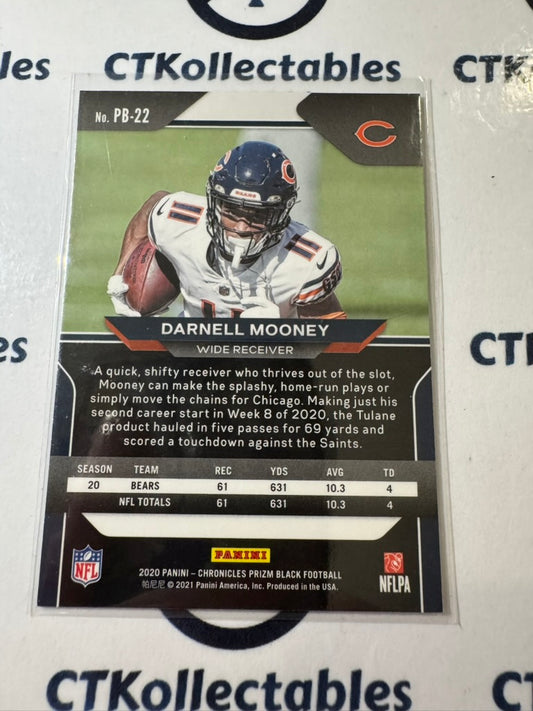 2020 NFL Chronicles Prizm Black Darnell Mooney Rookie Card #PB-22 Bears