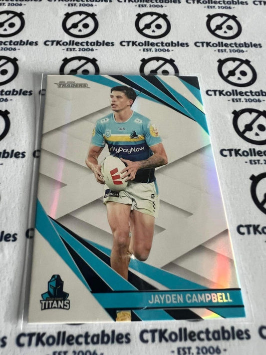 2024 NRL Traders Pearl special Parallel - PS 048 JAYDEN CAMPBELL