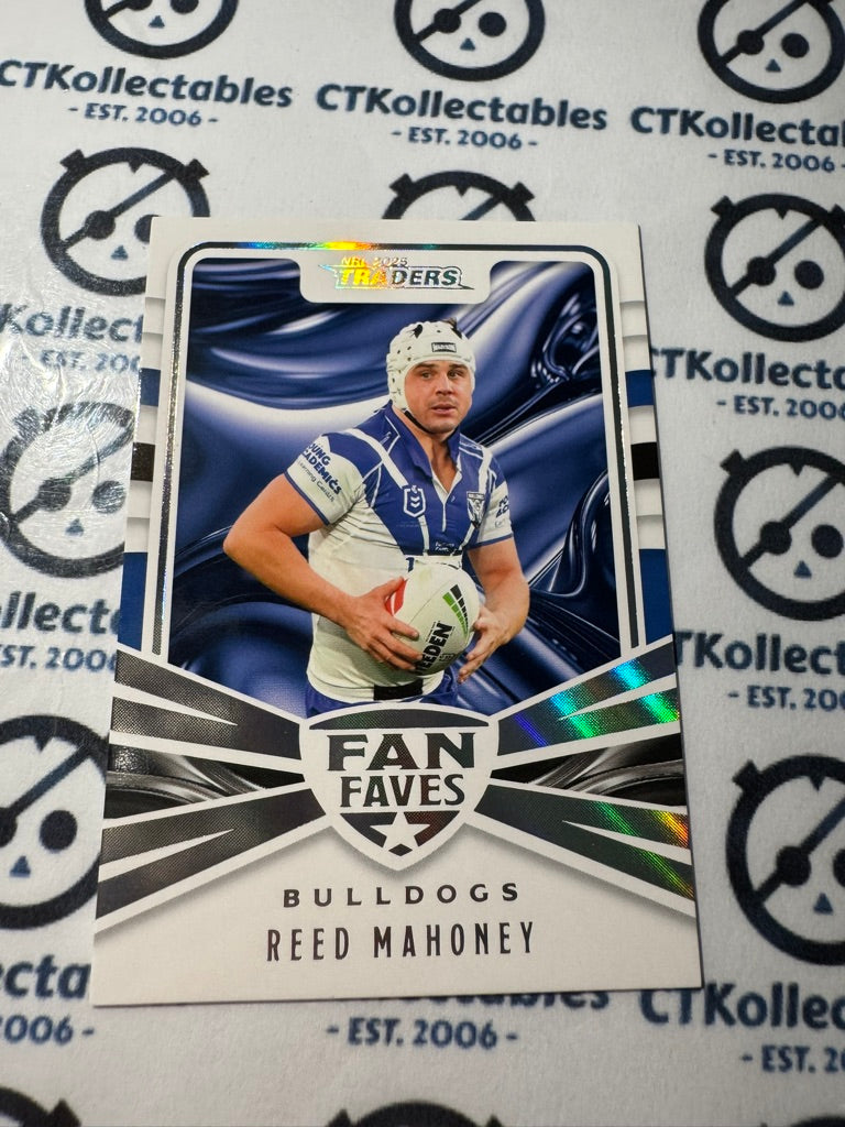 2025 NRL Traders Fan Faves FF 08 / 51 BULLDOGS REED MAHONEY